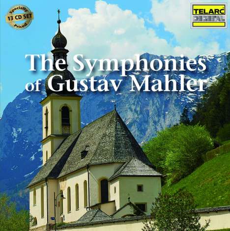 Gustav Mahler (1860-1911): Symphonien Nr.1-9, 13 CDs