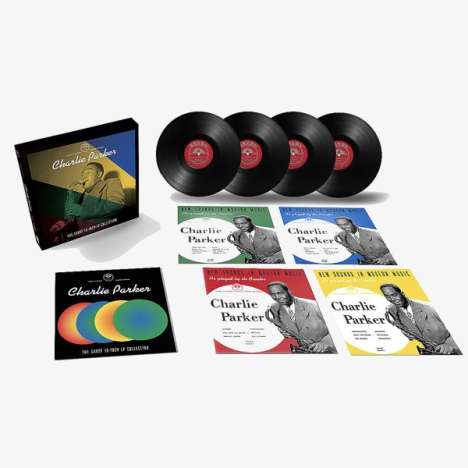Charlie Parker (1920-1955): The Savoy 10-Inch LP Collection (Box Set) (remastered) (Limited Edition), 4 Singles 10"