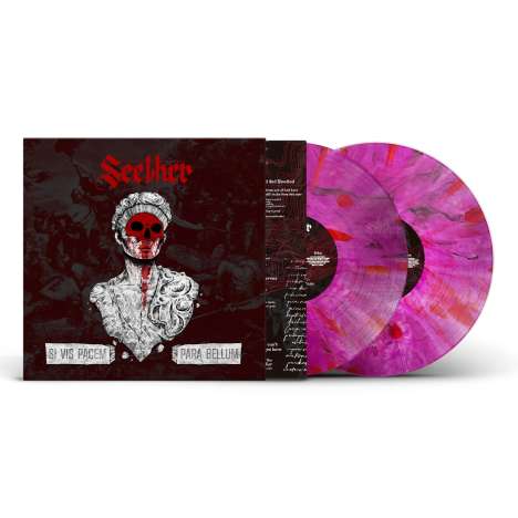Seether: Si Vis Pacem Para Bellum (Limited Edition) (Hot Pink W/ Grey Smoke &amp; Red Splatter Vinyl), 2 LPs