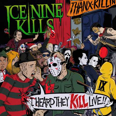 Ice Nine Kills: I Heard They Kill Live!! (Live 2019) (Colored Vinyl), 2 LPs