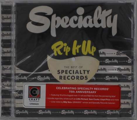 Rip It Up: The Best Of Specialty Records, CD