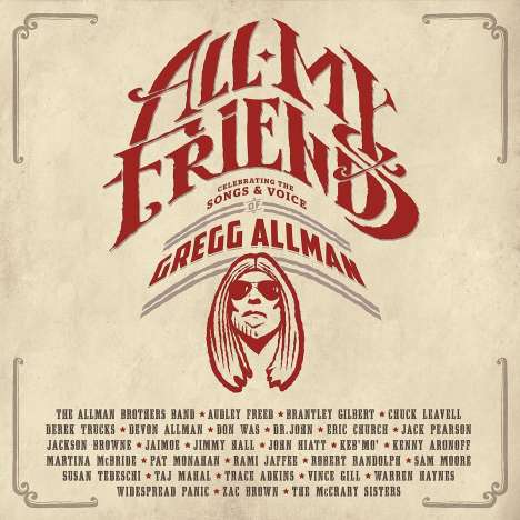 Gregg Allman: All My Friends: Celebrating The Songs And Voice: Live 2014, 2 CDs
