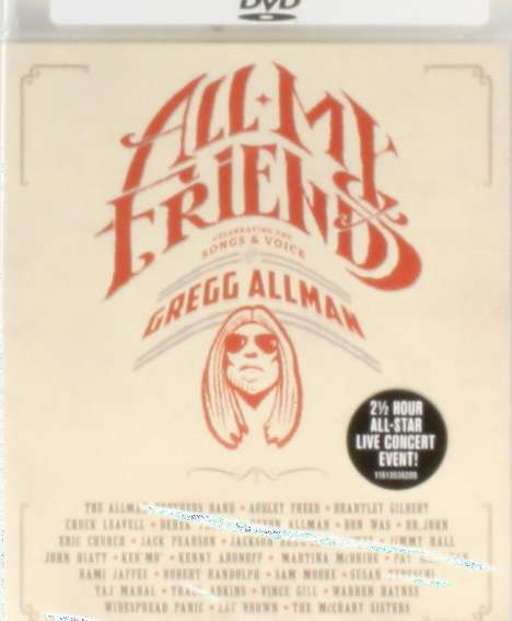 Gregg Allman: All My Friends: Celebrating The Songs And Voice: Live 2014, DVD