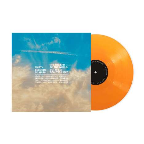 Thirty Seconds To Mars: It’s The End Of The World But It’s A Beautiful Day (Orange Vinyl), LP