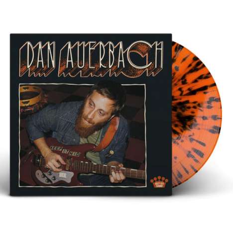 Dan Auerbach (Black Keys): Keep It Hid (180g) (Indie Exclusive Edition) (Black &amp; Orange Splatter Vinyl), LP