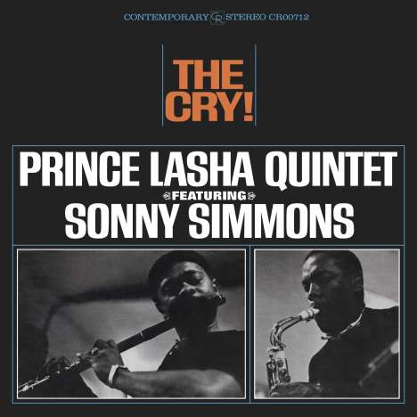 Prince Lasha (1929-2008): The Cry! (Contemporary Records Acoustic Sounds Series) (180g) (Limited Edition), LP