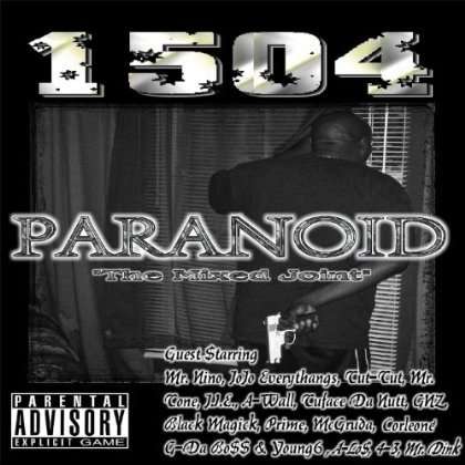 1504: Paranoid, CD