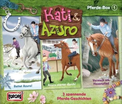 01 Pferde-Abenteuer-Box, 3 CDs