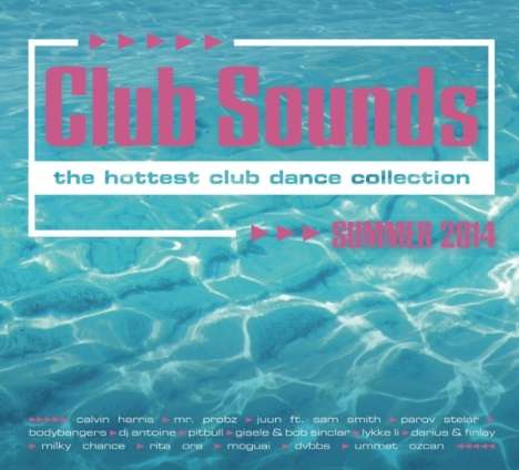 Club Sounds - Summer 2014, 3 CDs