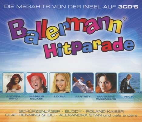 Ballermann Hitparade, 3 CDs