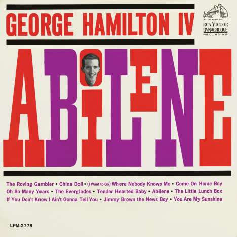 George Hamilton IV: Abilene, CD