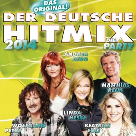 Der Deutsche Hitmix: Die Party 2014, CD