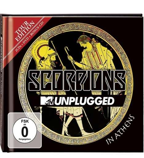 Scorpions: MTV Unplugged In Athens (Limited Tour Edition) (3CD + DVD), 3 CDs und 1 DVD
