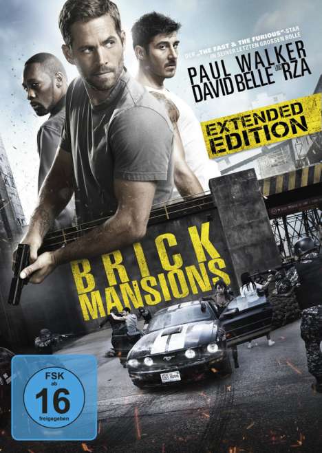Brick Mansions, DVD
