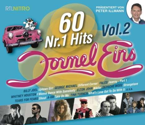 Formel Eins: 60 Nr.1 Hits Vol. 2, 3 CDs