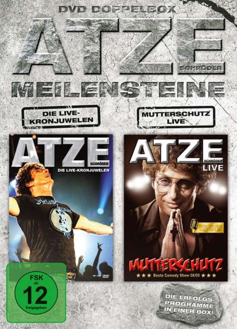 Atze Schröder: Atze Schröder-Meilensteine, 2 DVDs