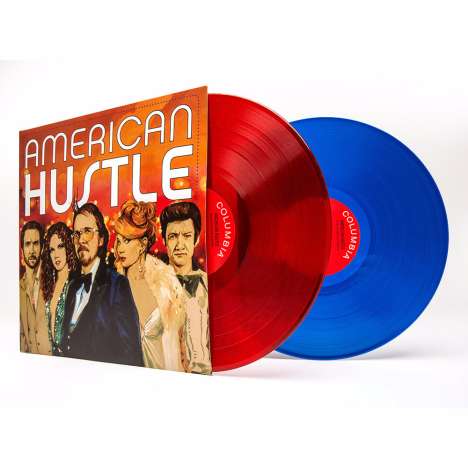 Filmmusik: American Hustle (Blue/Red Vinyl), 2 LPs