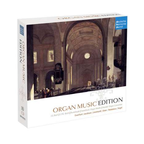 Organ Music Edition (dhm), 10 CDs