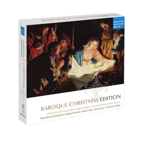 Baroque Christmas Edition (dhm), 10 CDs