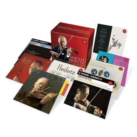Jascha Heifetz - The Complete Stereo Collection, 24 CDs