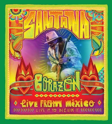 Santana: Corazon: Live From Mexico: Live It To Believe It (Blu-ray + CD), 1 Blu-ray Disc und 1 CD