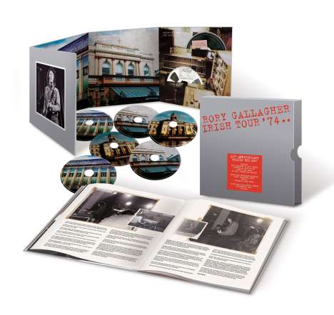 Rory Gallagher: Irish Tour 1974 (40th Anniversary Deluxe-Box-Set), 7 CDs und 1 DVD