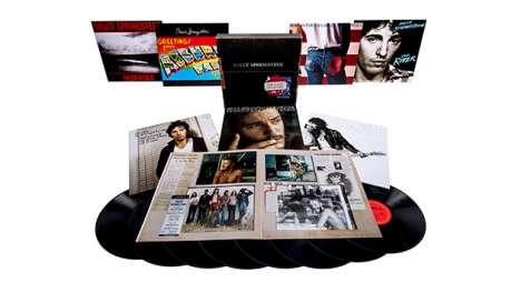 Bruce Springsteen: The Album Collection Vol. 1 (1973-1984) (180g) (Limited-Edition), 8 LPs und 1 Buch