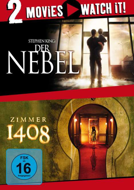 Der Nebel / Zimmer 1408, 2 DVDs