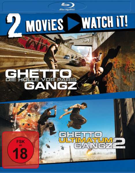 Ghetto Gangz 1 &amp; 2 (Blu-ray), 2 Blu-ray Discs