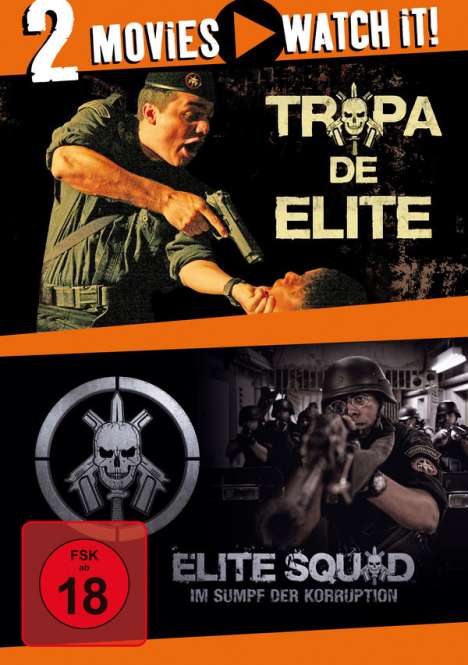 Tropa De Elite / Elite Squad, 2 DVDs