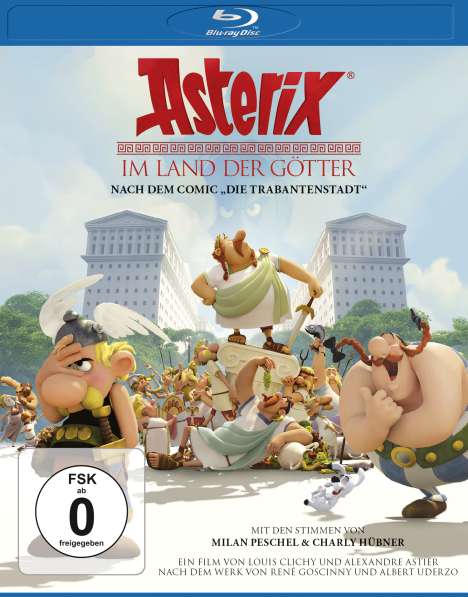 Asterix im Land der Götter (Blu-ray), Blu-ray Disc