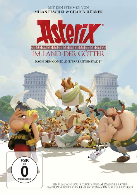 Asterix im Land der Götter, DVD