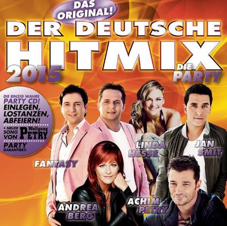 Der deutsche Hitmix - Die Party 2015, CD