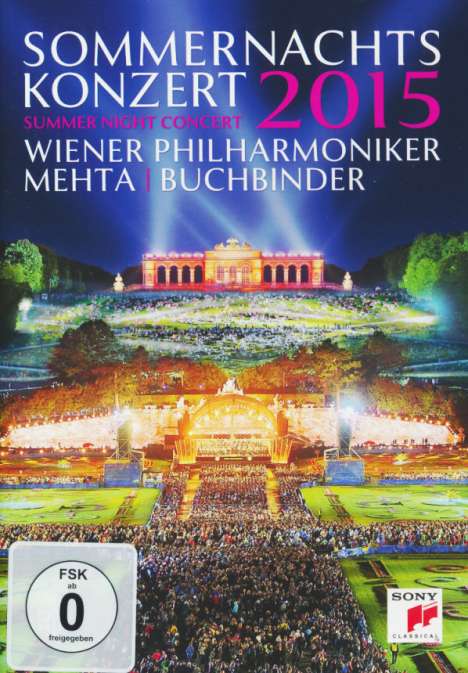 Wiener Philharmoniker - Sommernachtskonzert 2015, DVD
