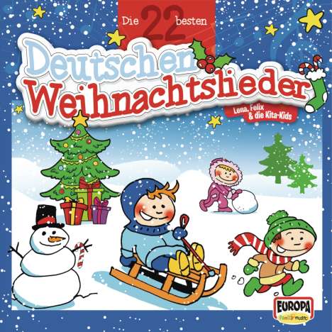 Die 22 besten deutschen Weihnachtslieder, CD