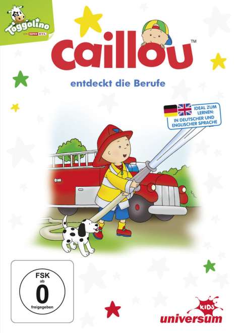 Caillou: Caillou entdeckt die Berufe, DVD