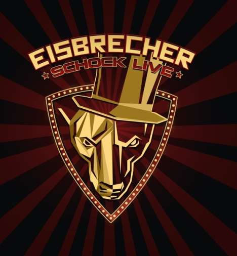 Eisbrecher: Schock (Live) (Limited Edition Fotobuch), 2 CDs, 2 DVDs, 1 Blu-ray Disc und 1 Buch