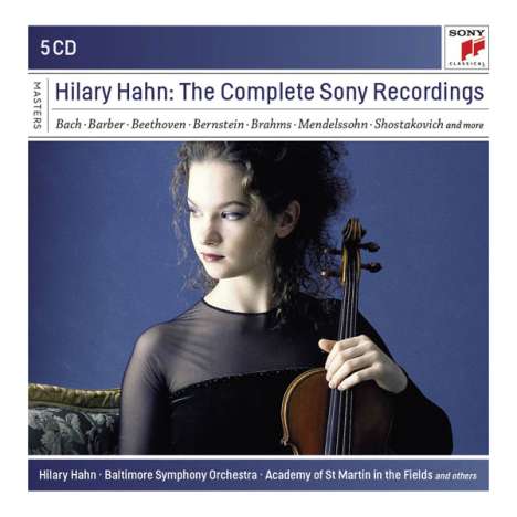 Hilary Hahn - The Sony-Recordings, 5 CDs