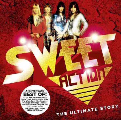The Sweet: Action! The Ultimate Sweet Story (Anniversary Edition), 2 CDs