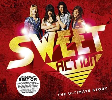 The Sweet: Action! The Ultimate Sweet Story (Digipack Deluxe Edition), 2 CDs