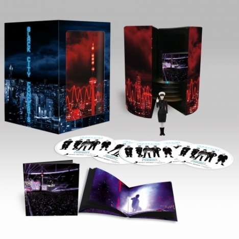 Indochine: Black City Concerts (Collector's Box), 2 CDs, 2 DVDs und 1 Blu-ray Disc