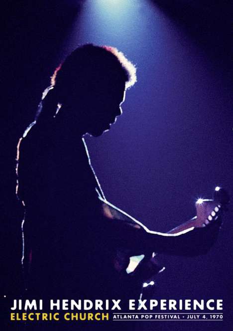 Jimi Hendrix (1942-1970): Electric Church - Atlanta Pop Festival, 4.7.1970, DVD