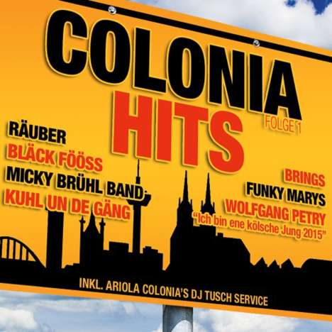 Colonia Hits Vol. 1, CD