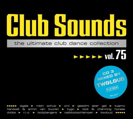 Club Sounds Vol. 75, 3 CDs