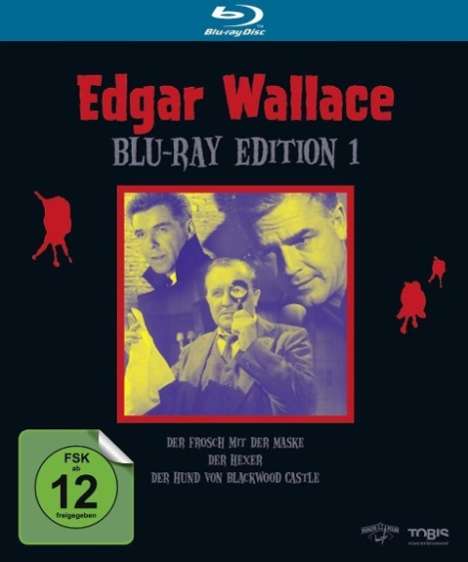 Edgar Wallace Edition 1 (Blu-ray), 3 Blu-ray Discs