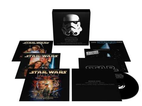 John Williams: Filmmusik: Star Wars - The Ultimate Soundtrack Collection (10CD + DVD), 10 CDs und 1 DVD