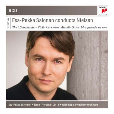 Esa-Pekka Salonen conducts  Carl Nielsen, 6 CDs