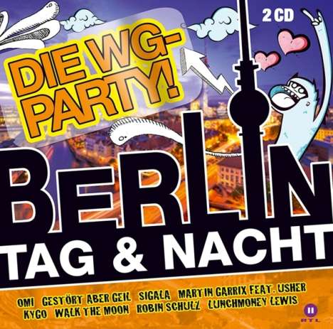 Filmmusik: Berlin Tag &amp; Nacht - Die WG Party, 2 CDs