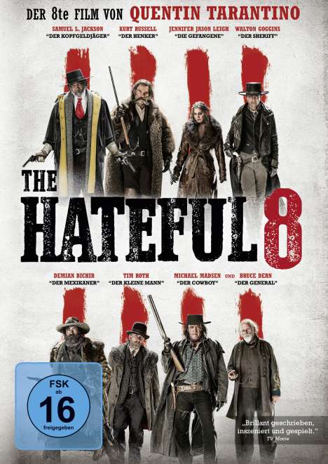 The Hateful 8, DVD
