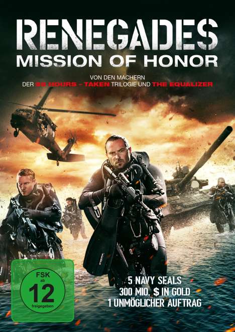 Renegades - Mission of Honor, DVD